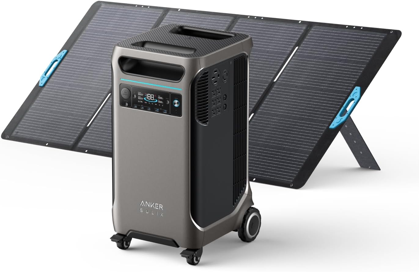 Anker SOLIX F3800 with 400W Solar Panel